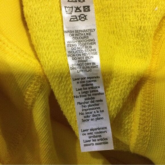 LES BOYS LES GIRLS Yellow Hoodie - Picture 8 of 9